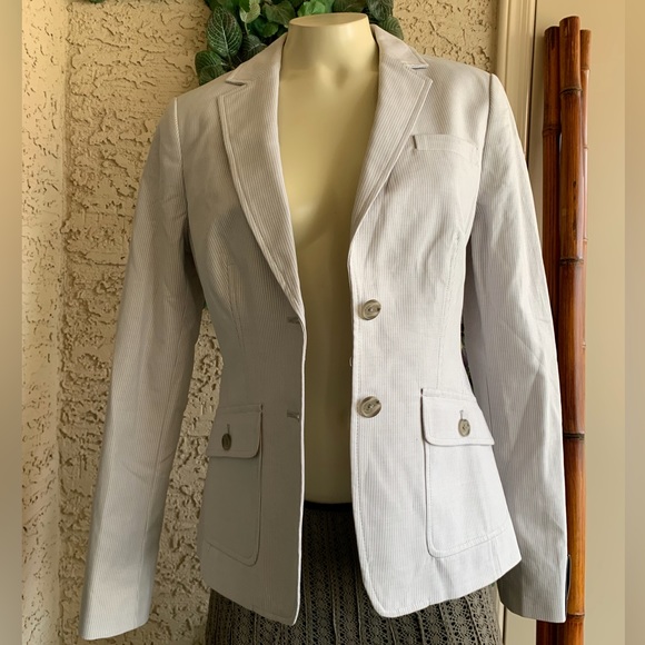 NWT BR Pinstripe Blazer - Picture 7 of 9